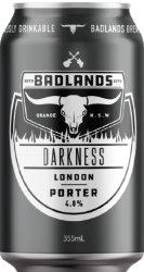 The Beer Drop Badlands Brewing Co Darkness London Porter