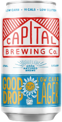 The Beer Drop Capital Brewing Good Drop Low Carb Lager