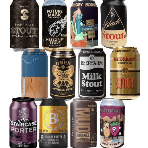 The Beer Drop Dark Beer Dozen Dark Beer Mixed Case | Craft Beer | The Beer Drop 