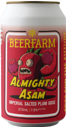 The Beer Drop Beerfarm Almighty Asam Imperial Salted Plum Gose