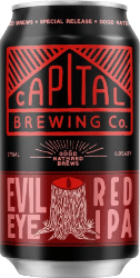 The Beer Drop Capital Brewing Evil Eye Red IPA Capital Brewing Evil Eye Red IPA
