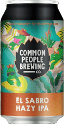 The Beer Drop Common People Brewing El Sabro Hazy IPA Common People Brewing El Sabro Hazy IPA