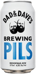 The Beer Drop Dad & Daves Pils Dad & Daves Pils