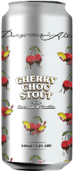 The Beer Drop Dangerous Ales Cherry Choc Stout with Coconut & Vanilla