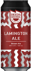 The Beer Drop Deeds Brewing Lamington Ale