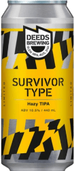 The Beer Drop Deeds Brewing Survivor Type Hazy TIPA Deeds Brewing Survivor Type Hazy TIPA