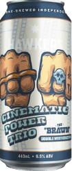 The Beer Drop Hawkers Cinematic Power Trio - The Brawn Double WCIPA Hawkers Cinematic Power Trio - The Brawn Double WCIPA