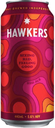 The Beer Drop Hawkers Seeing Red, Feeling Good Red Ale Hawkers Seeing Red, Feeling Good Red Ale
