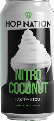 The Beer Drop Hop Nation Nitro Coconut Pastry Stout Hop Nation Nitro Coconut Pastry Stout