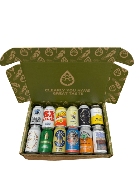 The Beer Drop Lager Lovers 12 pack Gift Pack