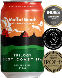 The Beer Drop Moffat Beach Brewing Co Trilogy Best Coast IPA
