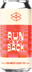 The Beer Drop Range Brewing Run It Back DDH WCIPA Range Brewing Run It Back DDH WCIPA