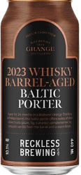The Beer Drop Reckless Brewing 2023 Whisky Barrel-Aged Baltic Porter Reckless Brewing 2023 Whisky Barrel-Aged Baltic Porter