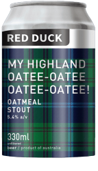 The Beer Drop Red Duck Brewery My Highland Oatee Oatee Oatee Oatee Oatmeal Stout