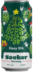 The Beer Drop Seeker Brewing 12 Hops Of Christmas Hazy IPA