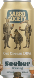 The Beer Drop Seeker Brewing Sabro Society Oat Cream DIPA