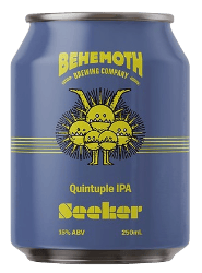 The Beer Drop Seeker x Behemoth Quintuple IIIIIPA Seeker x Behemoth Quintuple IIIIIPA
