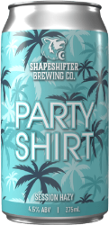 The Beer Drop Shapeshifter Brewing Co Party Shirt Session Hazy