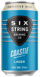 The Beer Drop Six String Brewing Co Coastie Lager