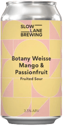The Beer Drop Slow Lane Brewing - Botany Weisse Mango & Passionfruit