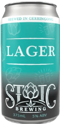 The Beer Drop Stoic Brewing Lager Stoic Brewing Lager