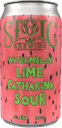 The Beer Drop Stoic Brewing Watermelon Lime Catharina Sour Stoic Brewing Watermelon Lime Catharina Sour