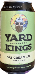 The Beer Drop Yard Kings Brewery Oat Cream IPA