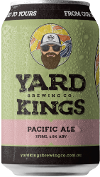 The Beer Drop Yard Kings Brewing Pacific Ale