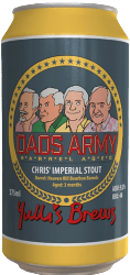 The Beer Drop Yulli’s Brews Dads Chris’ Army Imperial Stout