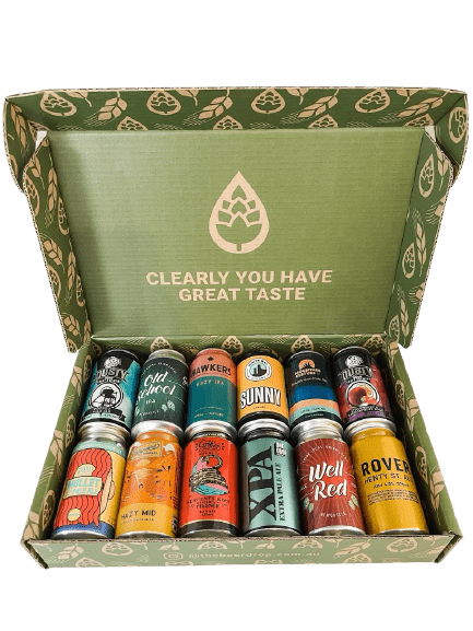 Craft Beer Gift Pack with Branded Glassware  Small Beer