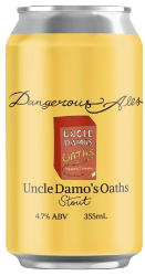 The Beer Drop Dangerous Ales Uncle Damo’s Oaths Stout