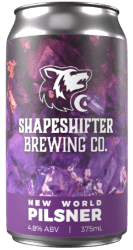 The Beer Drop Shapeshifter Brewing Co New World Pilsner 375ml