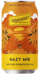 The Beer Drop Wayward Brewing Co Hazy Mid 375ml